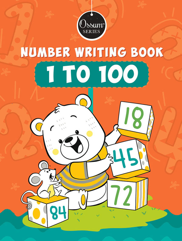 Number Writing Book 1 to 100