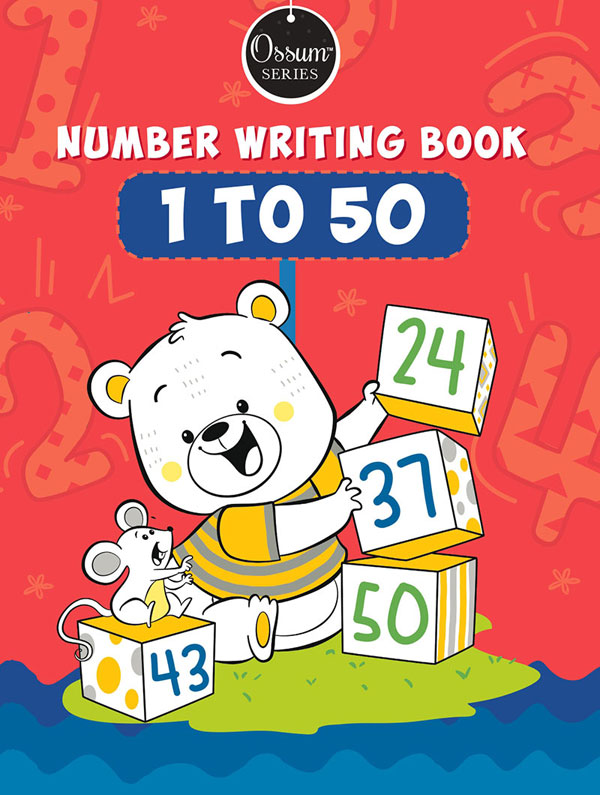 Number Writing Book 1 to 50